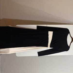 Ralph Lauren black and cream dress